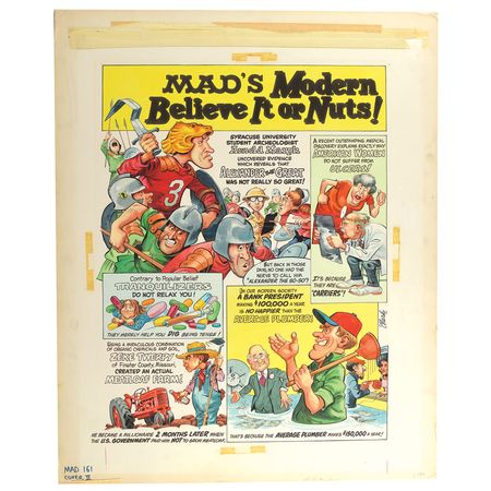 Lot #305 MAD: Bob Clarke Artwork - Image 2