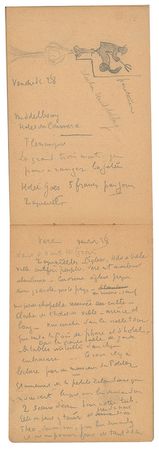 Lot #292 Paul Signac: Signac’s sketchbook from his trip to Holland in 1896 - Image 10