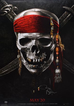 Lot #545 Johnny Depp Poster - Image 1