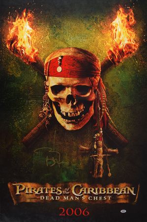 Lot #547 Johnny Depp Poster - Image 1