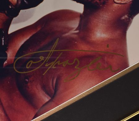 Lot #736 Muhammad Ali and Joe Frazier Signed Photograph - Image 2