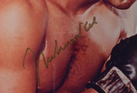 Lot #736 Muhammad Ali and Joe Frazier Signed Photograph - Image 3