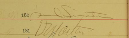 Lot #517 Celebrities: Guests include Sinatra, Martin, and Eastwood - Image 2
