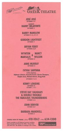 Lot #423 Stevie Ray Vaughan Signature - Image 2