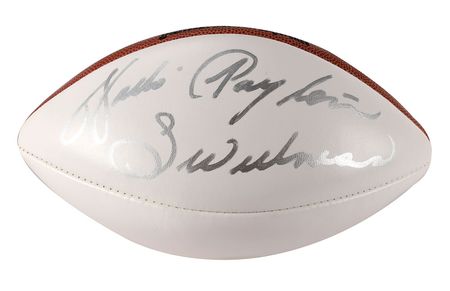 Lot #840 Walter Payton Football - Image 2