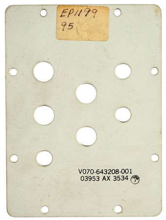 Lot #5388  Space Shuttle Valve Panel - Image 2
