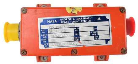 Lot #5134  Saturn Launch Vehicle Exploding Bridge Wire Pulse Sensor - Image 2