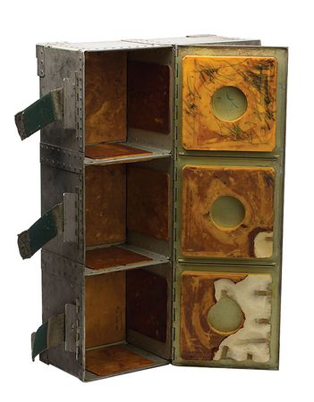 Lot #5104  Apollo CM Lithium Hydroxide Canister Stowage Locker - Image 1