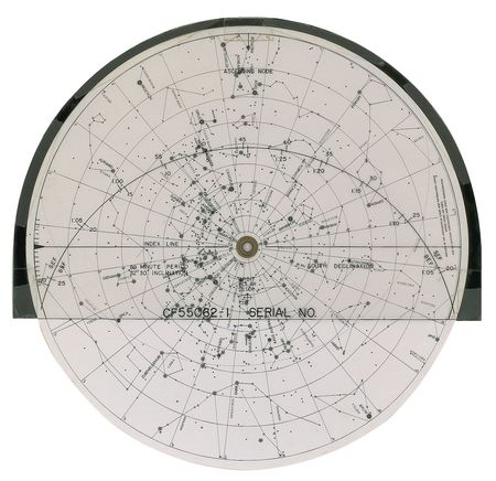 Lot #5048 Gordon Cooper's Gemini 5 Training-Used Star Chart - Image 2