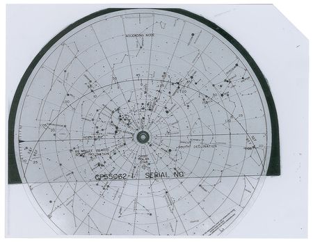 Lot #5048 Gordon Cooper's Gemini 5 Training-Used Star Chart - Image 4