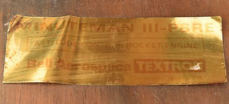 Lot #5405  Minuteman Missile Post Boost Thruster Assembly - Image 7