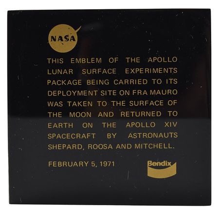 Lot #5227  Apollo 14 Orbit Flown Lunar Pin - Image 4
