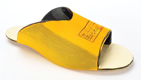 Lot #6282  Space Shuttle EMU Boot Sizing Insert Toe Cap Assembly - Image 1