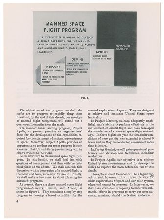 Lot #5271  Kennedy Space Center Welcome Packet and 1963 Manned Space Flight Publication - Image 1