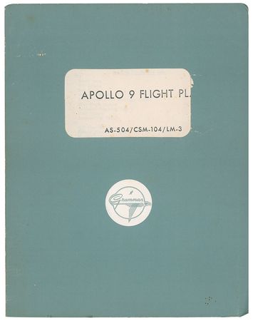 Lot #5167  Apollo 9 Flight Plan - Image 3