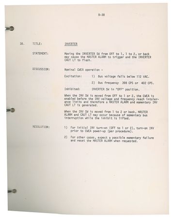 Lot #5148  Lunar Module Pilots Handbook by Grumman - Image 2