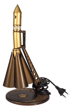 Lot #5013  Soviet Space Table Lamp - Image 1
