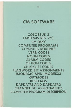 Lot #5313  Apollo 16 Guidance and Navigation Manual - Image 2