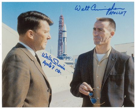 Lot #2362 Wally Schirra and Walt Cunningham - Image 1