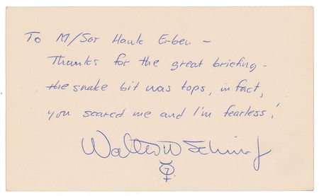 Lot #5029  Mercury Seven Group of (7) Handwritten Notes - Image 4