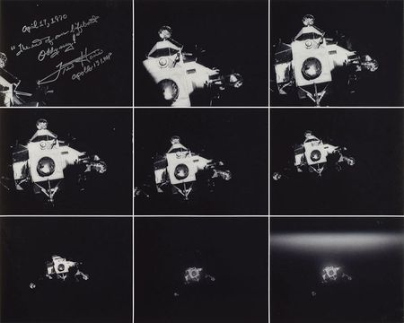 Lot #5301 Fred Haise Signed Photograph - Image 1