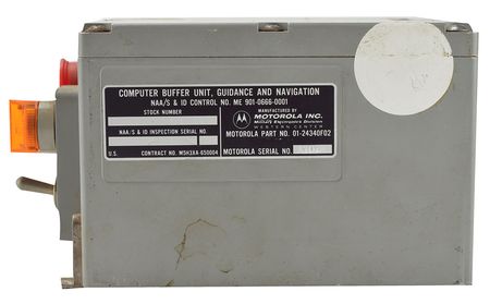 Lot #5094  Apollo CM Guidance and Navigation Computer Buffer Units - Image 2