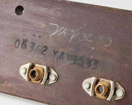Lot #4102  Apollo Flight Vehicle Fiberglass Bracket - Image 2