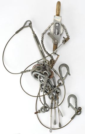 Lot #5111  Apollo Ground Support Lifting Fixture for IMU - Image 1