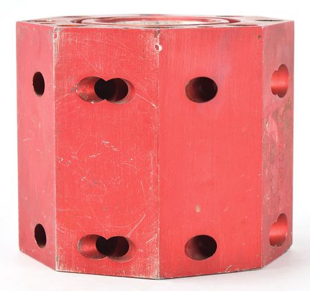 Lot #5408  Rocket Engine Attitude Control Thruster Right Angle Ablated Nozzle - Image 3