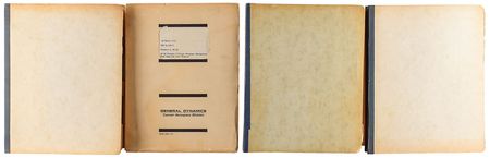 Lot #4123  General Dynamics D-1 Centaur Rocket Working Photocopies (4 Volumes) - Image 1