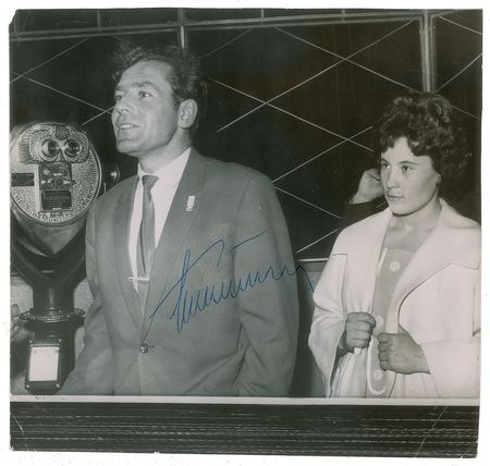 Lot #5010  Cosmonauts: Titov, Popovich, and Nikolayev - Image 3