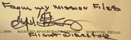 Lot #5328 Gene Kranz's Gemini Manual - Image 2