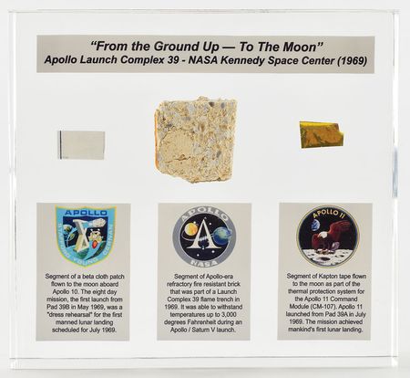 Lot #5115  Apollo Launch Complex 39 Artifacts - Image 1
