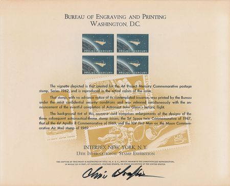 Lot #5322 Chris Kraft Group of (15) Signed Items - Image 6