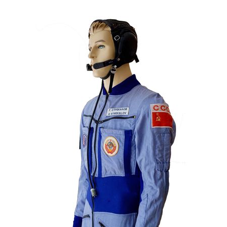 Lot #5348 Gennadi Strekalov's Flown Penguin 3 Suit with Headset - Image 9