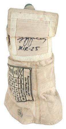 Lot #5342 Nikolai Budarin's EVA Flown Orlan Glove - Image 6