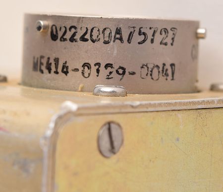 Lot #5103  Apollo Command Module Block II Master Caution and Event Annunciator Panel - Image 8