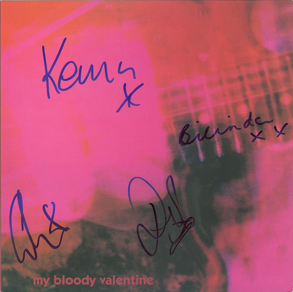 My Bloody Valentine サイン入り CD My Bloody Valentine Signed Album | RR Auction