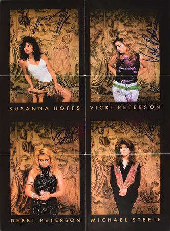 Lot #7253 The Bangles Signed 45 RPM Record - Image 1