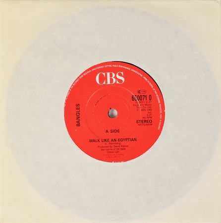 Lot #7253 The Bangles Signed 45 RPM Record - Image 3
