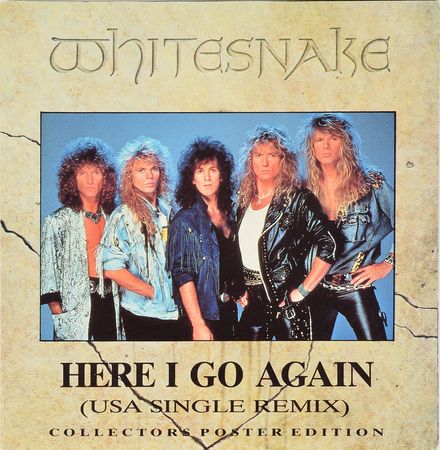 Lot #7353  Whitesnake Signed 45 RPM Record - Image 2