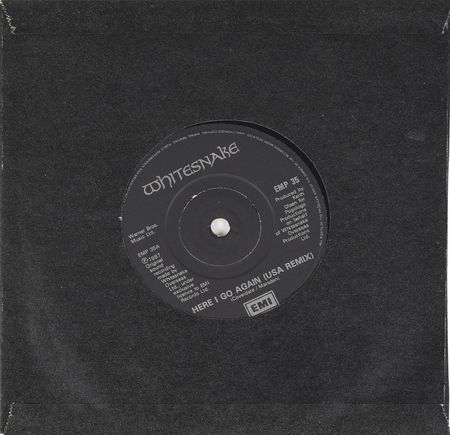 Lot #7353  Whitesnake Signed 45 RPM Record - Image 3