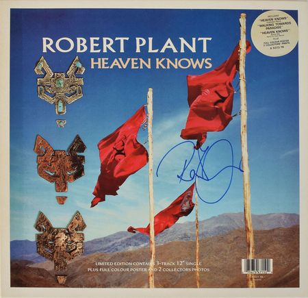 Lot #7019  Led Zeppelin: Robert Plant Multi-Signed