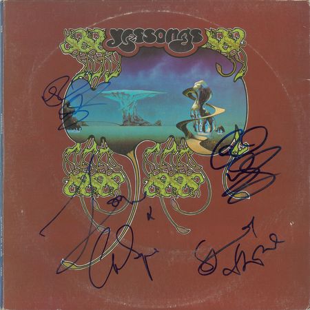 Lot #7242  Yes Signed Album - Image 1