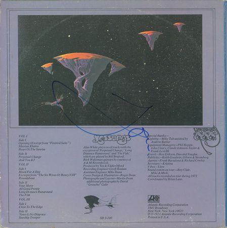 Lot #7242  Yes Signed Album - Image 2