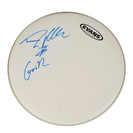 Lot #7284  Guns N' Roses: Matt Sorum and Steven Adler Signed Drum Heads - Image 2