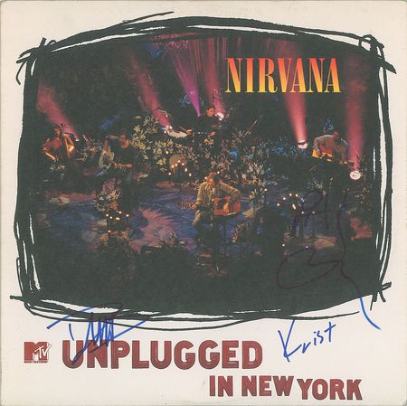 Lot #7413  Nirvana: Novoselic, Grohl, and Smear