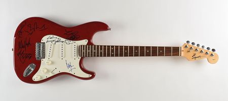 Lot #7001  Rolling Stones Signed Guitar