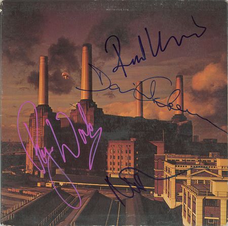 Lot #7010  Pink Floyd Signed Album