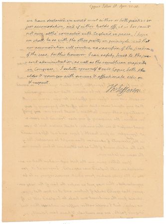 Lot #8007 Thomas Jefferson - Image 2